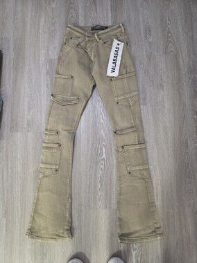Valabasas Skinny Stacked Cargo Jeans in